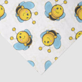 かわいい幸せなのまわりにパターン白 薄葉紙 (詳細)