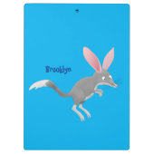 かわいい幸せなオーストラリアのビルビー漫画 クリップボード (裏面)