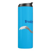 かわいい幸せなオーストラリアのビルビー漫画 タンブラー (回転左)