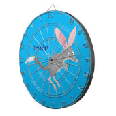 かわいい幸せなオーストラリアのビルビー漫画 ダーツボード (正面右)