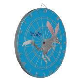 かわいい幸せなオーストラリアのビルビー漫画 ダーツボード (正面左)