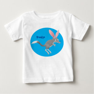 かわいい幸せなオーストラリアのビルビー漫画 ベビーTシャツ