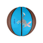 かわいい幸せなオーストラリアのビルビー漫画 ミニバスケットボール (縦)