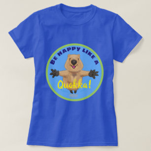 かわいい幸せなクッカジャンプ漫画 Tシャツ