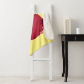 かわいい幸せなザクロのフルーツマンガ シェルパブランケット (インサイチュ)