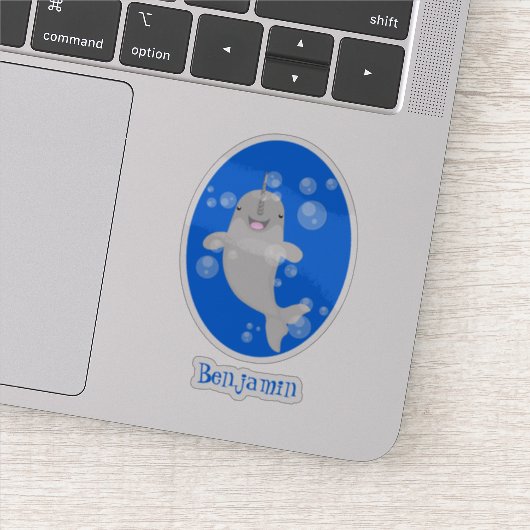 かわいい幸せなナールウォバブルアニメイラストレーション シール (詳細)