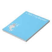 かわいい幸せなナールウォバブルアニメイラストレーション ノートパッド (回転)