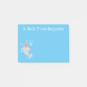 かわいい幸せなナールウォバブルアニメイラストレーション ポストイット (正面)