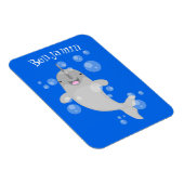 かわいい幸せなナールウォバブルアニメイラストレーション マグネット (右側)