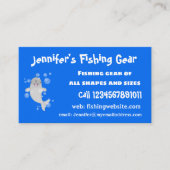 かわいい幸せなナールウォバブルアニメイラストレーション 名刺 (正面)