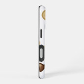 かわいい幸せなバナナ iPhone 16ケース (右側面)