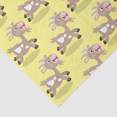 かわいい幸せなビリーヤギの漫画 薄葉紙 (詳細)