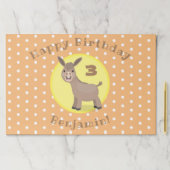 かわいい幸せなミニロバの漫画イラスト ペーパーパッド (インサイチュ)