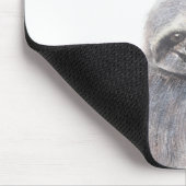 かわいい幸せな怠け者 マウスパッド (コーナー)