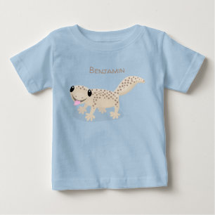 かわいい幸せな斑点のタンゲコー漫画イラスト ベビーTシャツ
