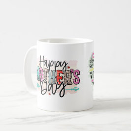 かわいい幸せな母の日マグカップfor Mom コーヒーマグカップ