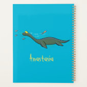 かわいい幸せな海の怪物プレシオサーアニメ プランナー手帳 (裏面)