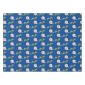 かわいい幸せな種の芽の漫画イラスト テーブルクロス (正面(横))