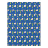 かわいい幸せな種の芽の漫画イラスト テーブルクロス (正面)