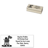 かわいい幸せな笑顔のラクダ漫画イラストレーション ラバースタンプ (押印)