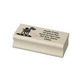 かわいい幸せな笑顔のラクダ漫画イラストレーション ラバースタンプ (スタンプ)