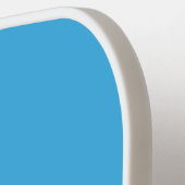 かわいい幸せな緑のトリケラトプス恐竜の漫画 ピックルボールラケット (左詳細)