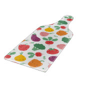 かわいい幸せな野菜 カッティングボード (角)