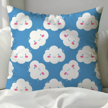 かわいい幸せな雲 雨の日パレード コレクション