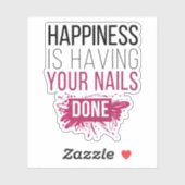 かわいい幸せはあなたの爪、 ネイルを行う シール (シート)