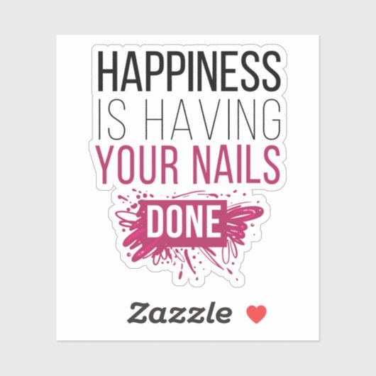 かわいい幸せはあなたの爪、 ネイルを行う シール (シート)