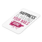 かわいい幸せはあなたの爪、 ネイルを行う マグネット (左側)