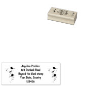 かわいい幸せエビ、エビの漫画 ラバースタンプ (押印)