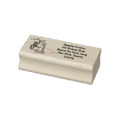 かわいい幸せベビーゴリラ漫画イラストレーション ラバースタンプ (スタンプ)