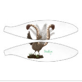 かわいい幸せ最高のライレバード漫画イラストレーション ミニバスケットボール (パネル)