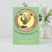 かわいい幸せ最高のライレバード漫画イラストレーションi 招待状 (スタンド正面)