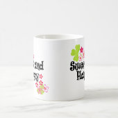 かわいい幸せ コーヒーマグカップ (中央)