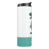 かわいい幸せTレックスティラノサウルスレックス恐竜 タンブラー (回転左)