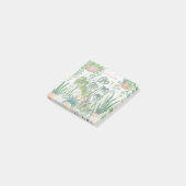 かわいい幻想的な水彩画の観葉植物 ポストイット (アングル)