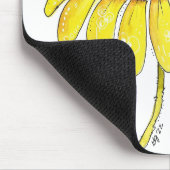 かわいい幻想的な花の蜂 マウスパッド (コーナー)