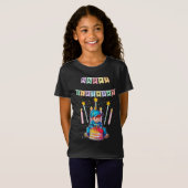 かわいい幼児の初誕生日おめでとうグッズ かわいい男の子 Tシャツ (正面フル)