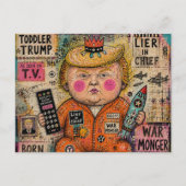 かわいい幼児大統領 ポストカード (正面)