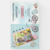 かわいい幼稚園フォトガール 横断幕 (縦)