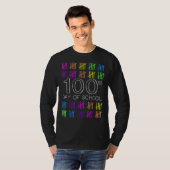かわいい幼稚園プレスクール100日のお茶 Tシャツ (正面フル)