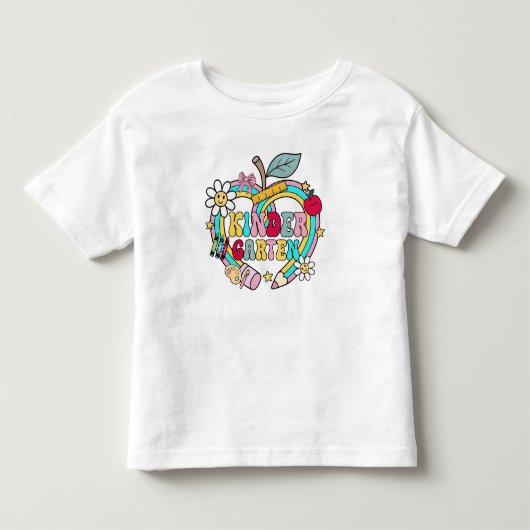 かわいい幼稚園児用Tシャツ トドラーTシャツ (正面)