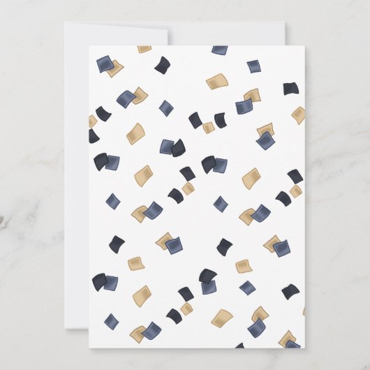 かわいい幼稚園卒業パーティー招待状 招待状 (裏面)