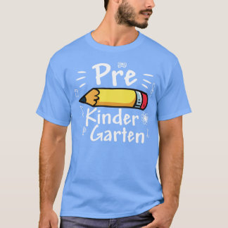 かわいい幼稚園新学期プレK先生 Tシャツ