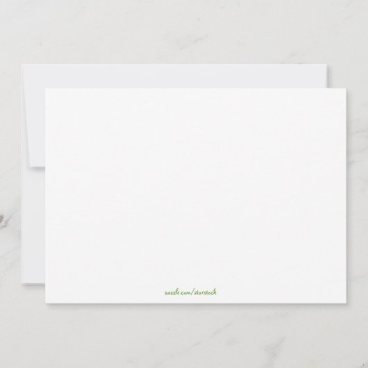 かわいい幼虫、デイジー、誕生日の招待状 招待状 (裏面)