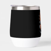 かわいい幽霊がコーヒーを飲む ハロウィン アイスコーヒー (右面)