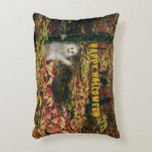 かわいい幽霊が森の中 アクセントクッション (正面(垂直))