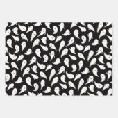 かわいい幽霊たちハロウィンラッピング紙 ラッピングペーパーシート (正面2)